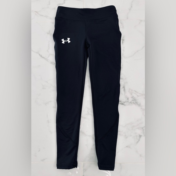 Under Armour Girls ColdGear Leggings - Picture 1 of 1
